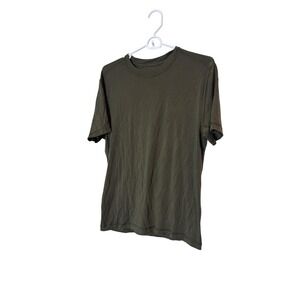 NOBULL Shirt Mens Medium‎ Green Basic Tee Lightweight Training Gym CrossFit